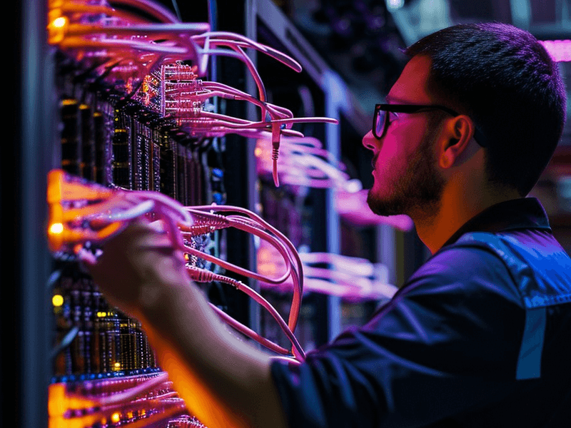 Virtuo support team delivering 24/7 colocation service